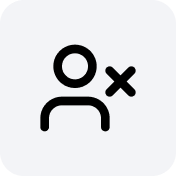 Désactivation des utilisateurs