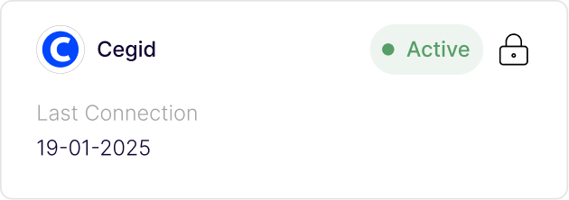 Dernière connexion outil