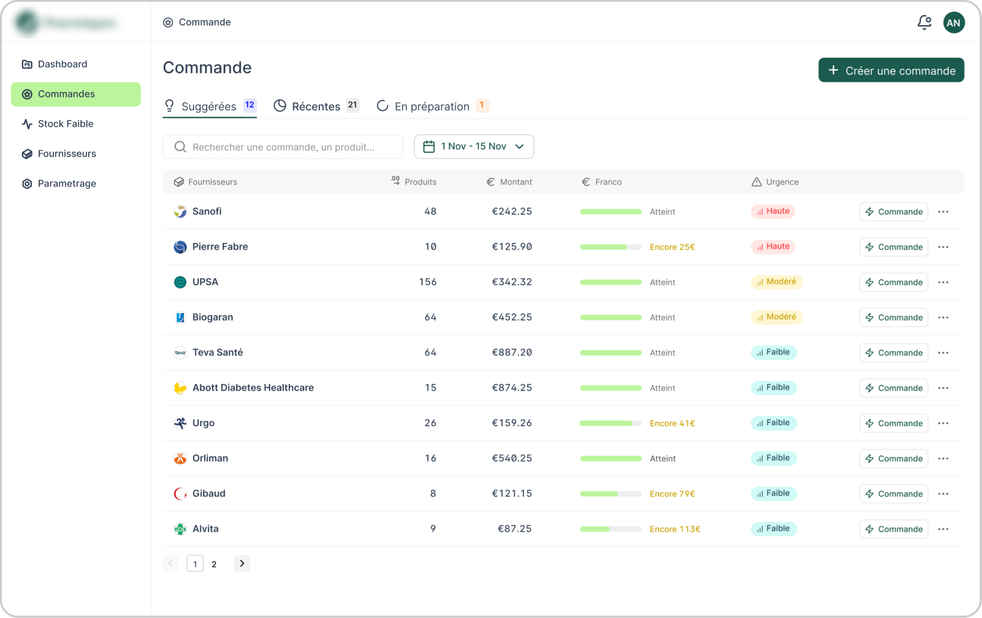 Après — Barre de progression
